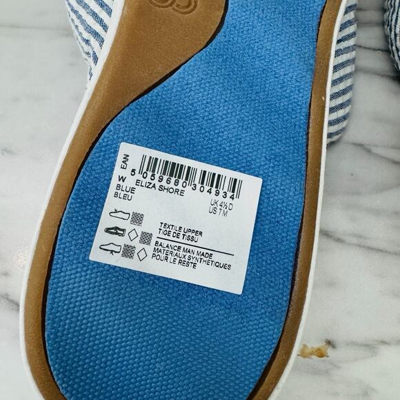 Clark’s Eliza Shore Slide Blue Sandals Women’s Size 7 - Picture 9 of 11